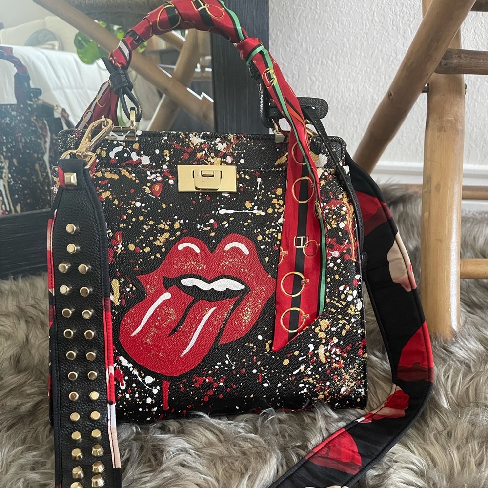 Anca hand painted bag